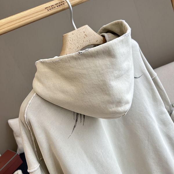 【24AW】バレンシアガ Y2K ロゴ コットン フーディ ジップ 偽物 bay09806